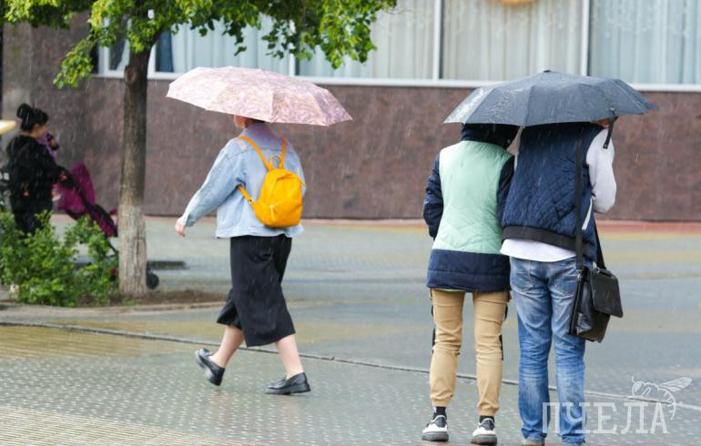 На Челябинскую область надвигаются дожди и грозы