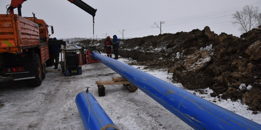 В Донбассе завершили возведение очередного водовода