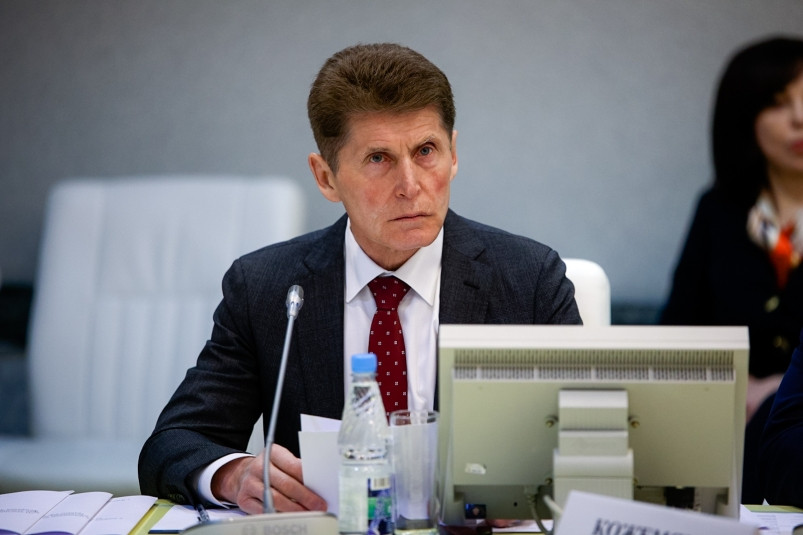 Олег Кожемяко совершил рабочую поездку в Большой Камень