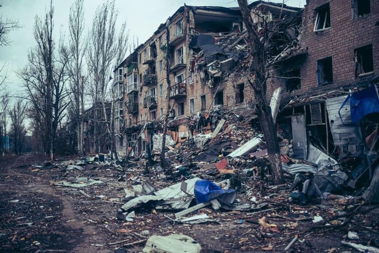 Карта боевых действий под Авдеевкой по данным на 09:00 мск от 22 ноября 2023 года