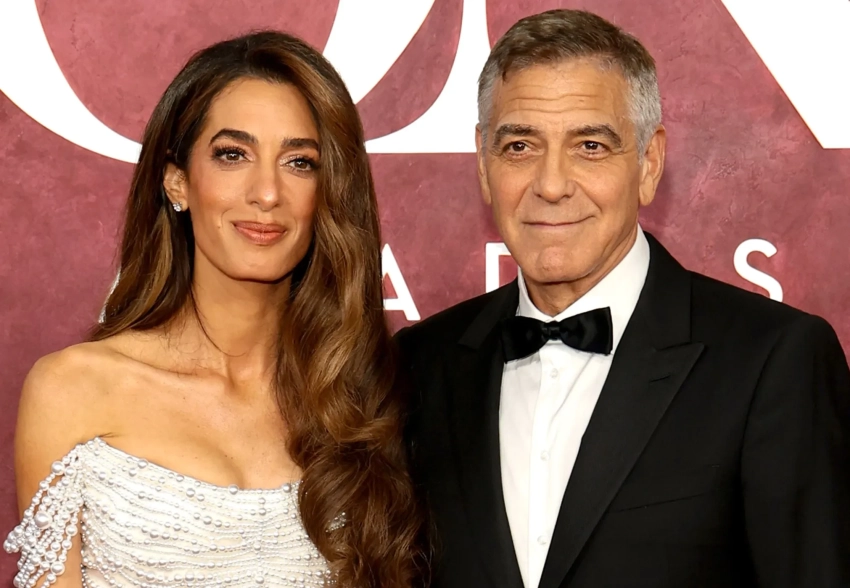 Джордж и Амаль Клуни с детьми получил французское гражданство