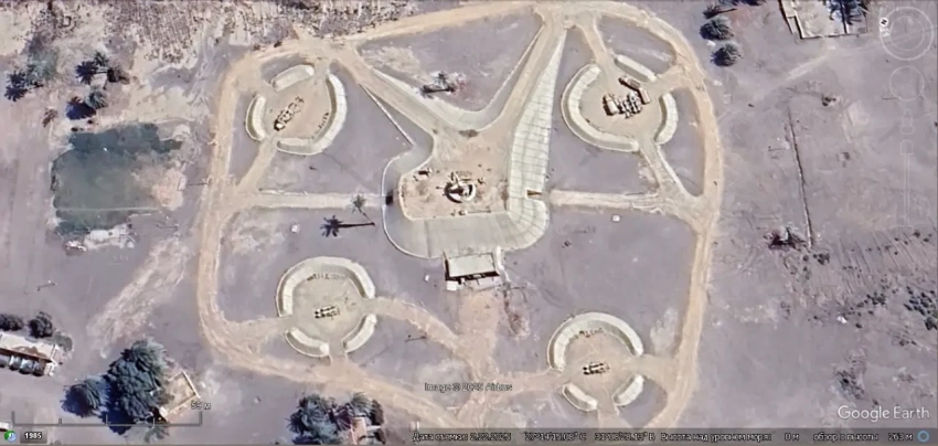 Спутниковые снимки ЗРК С-125 в странах дальнего зарубежья