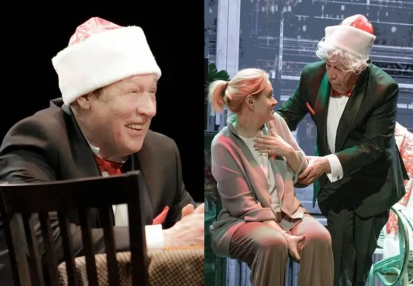 Появились новые фото Михаила Ефремова и Анны Михалковой с репетиции его первого спектакля после освобождения