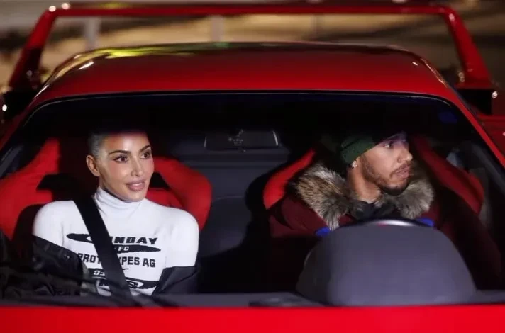 Льюис Хэмилтон опубликовал видео с Ким Кардашьян на фоне слухов об их романе