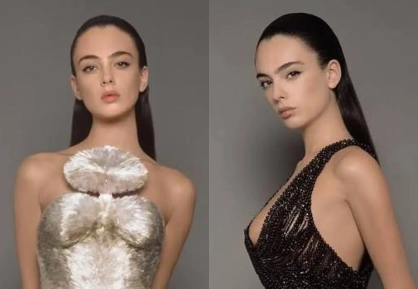 Дочь Моники Беллуччи Дева Кассель в образах с цветами и вуалью снялась для глянца