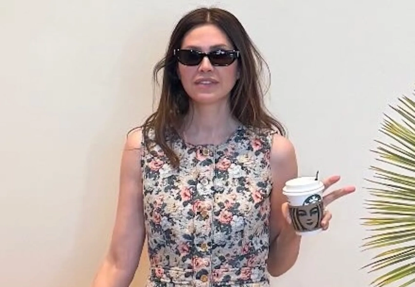 Даша Жукова в мини-платье появилась на публике в США