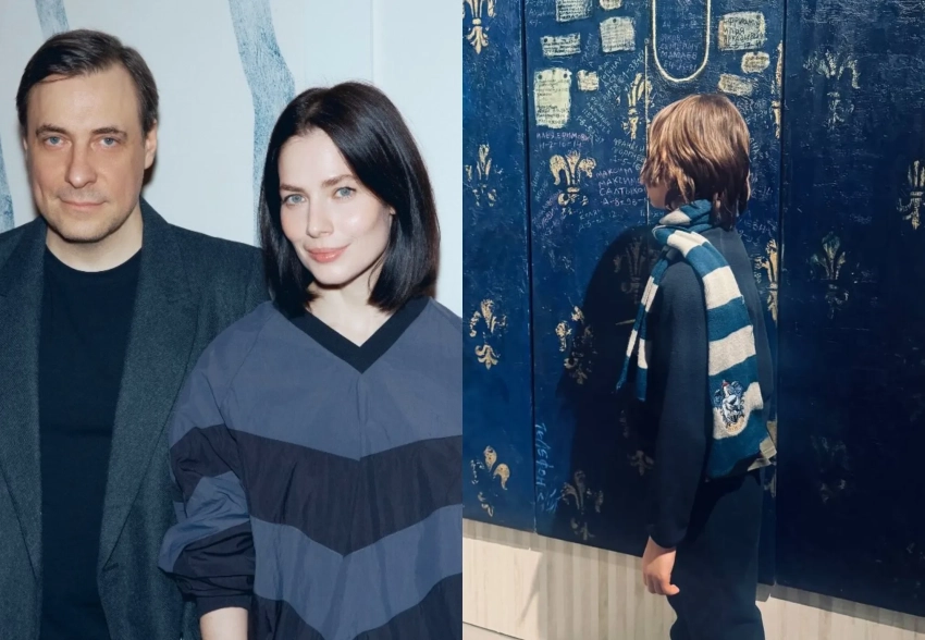 Юлия Снигирь и Евгений Цыганов с сыном отдохнули в Санкт-Петербурге