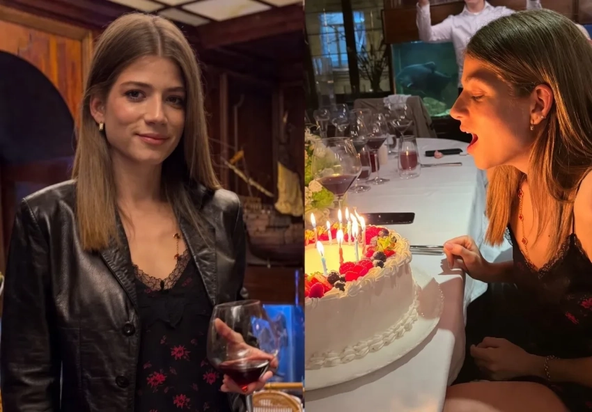 Поздравление от Федука и ужин в ресторане отца: Саша Новикова отметила 35-летие в Москве
