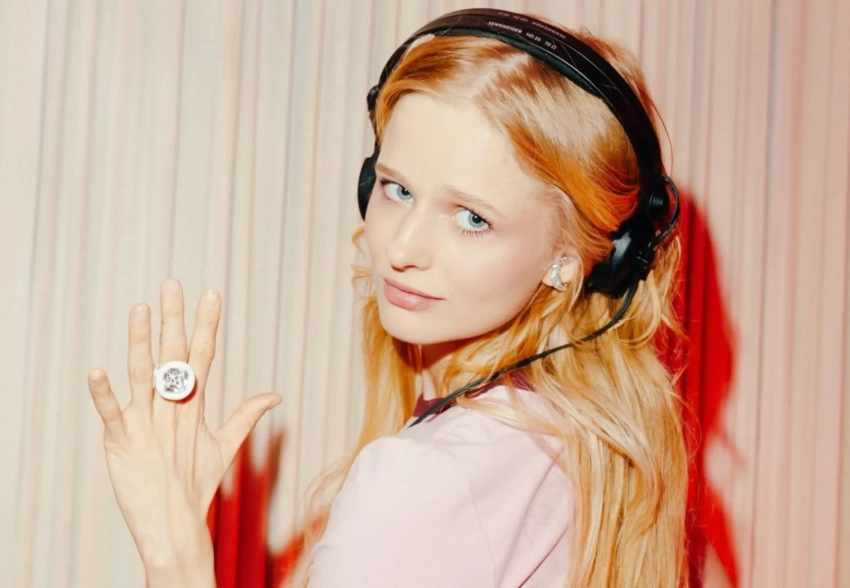 Олеся Иванченко, Саша Бортич и Карина Нигай на презентации косметического бренда